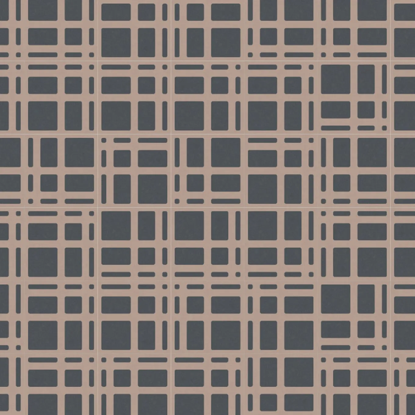 Piastrelle in cemento tartan rosa e grigio