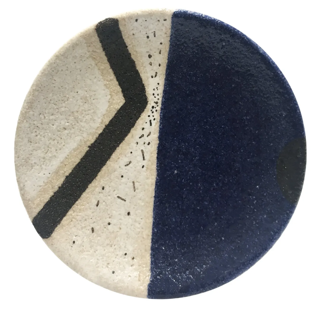 Piatto blu di Segno