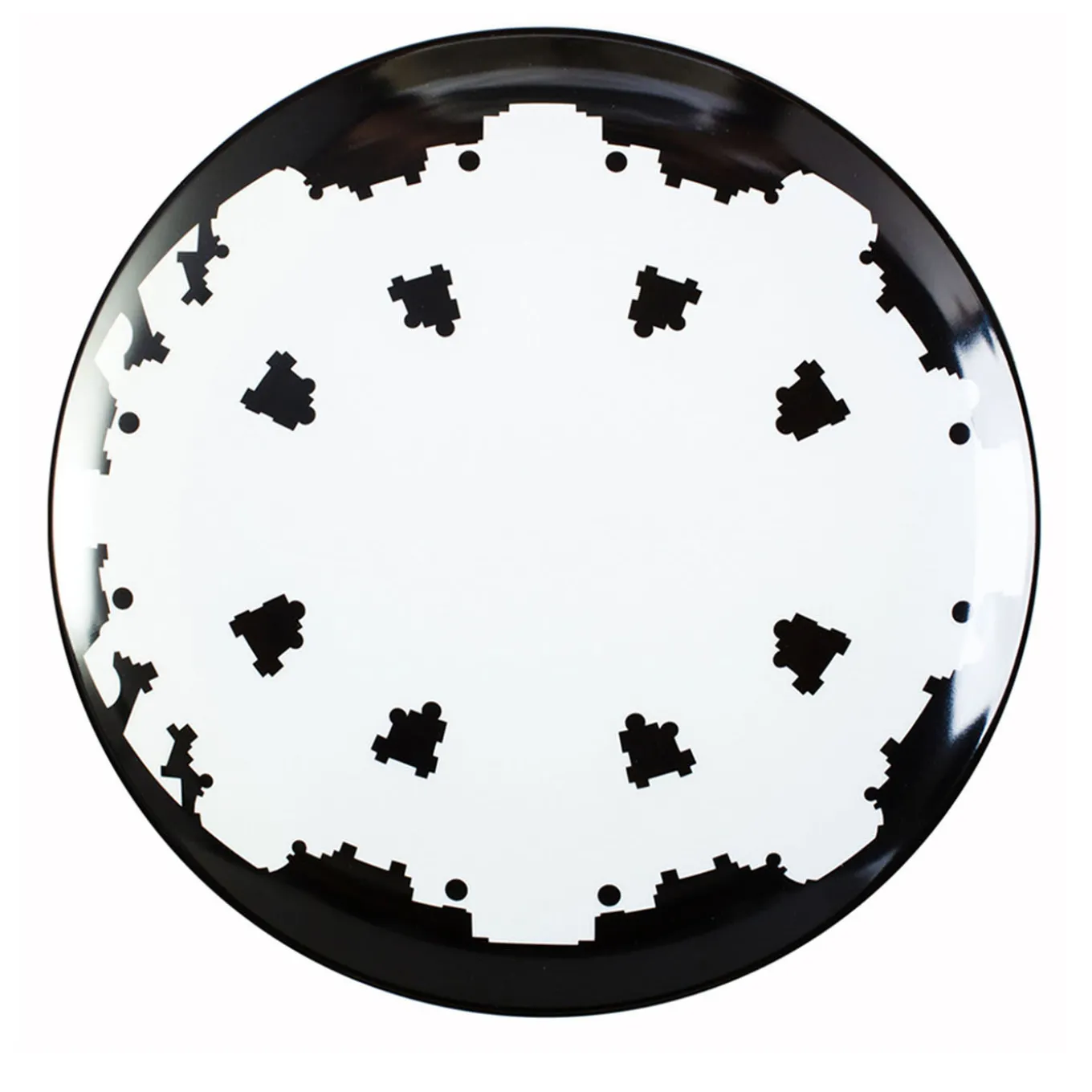 Piatto decorativo Baroqeat Padri Crociferi di Salvatore Spataro