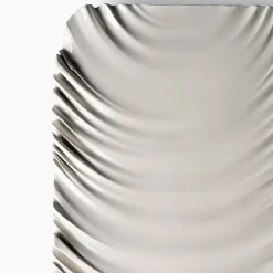Piatto Decorativo Bianco di Aldo Londi