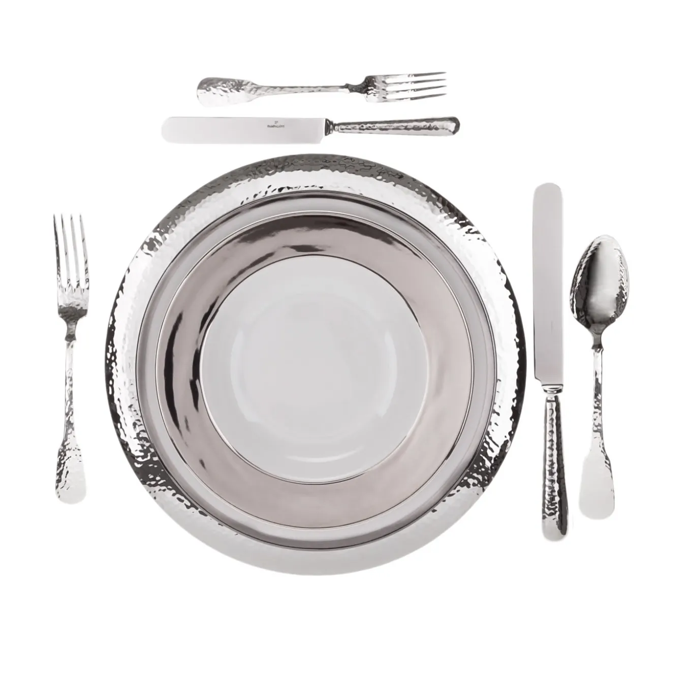 Piatto decorativo in argento sterling Troiana