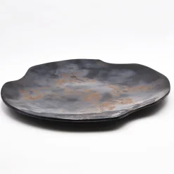 Piatto Decorativo Notte Stellata #2 in Ceramica di Nino Basso