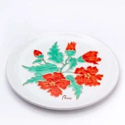 Piatto decorativo Primavera Rossa