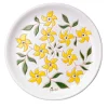 Piatto decorativo Primavera Gialla giallo e verde