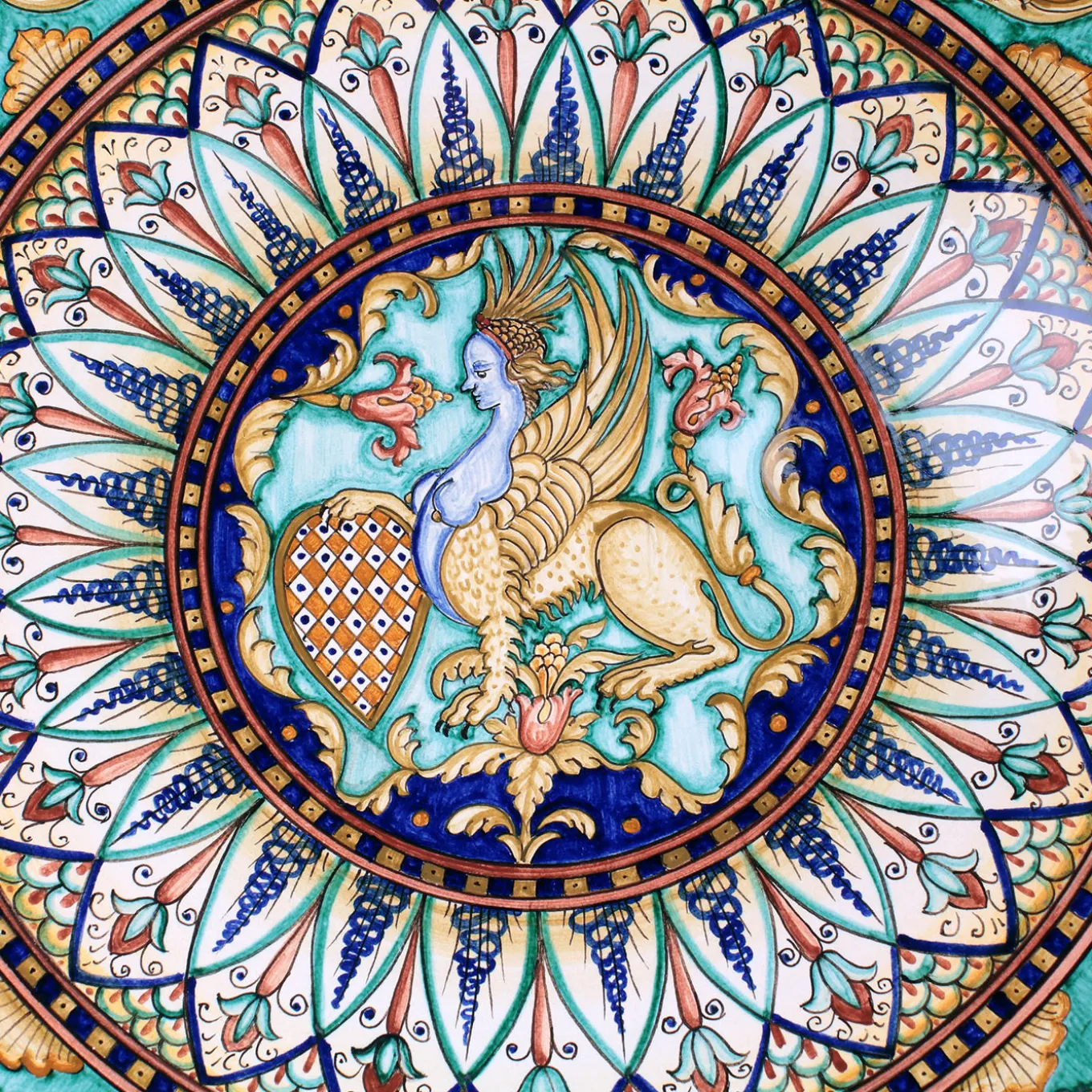 Piatto Decorativo Rotondo Dragons