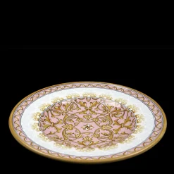 Piatto Decorativo Rotondo Pink Damask