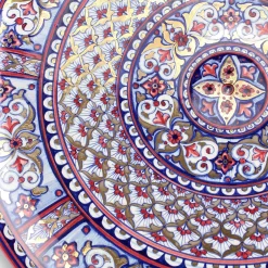 Piatto decorativo rotondo Moorish Gold