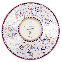 Piatto decorativo rotondo Moorish Gold
