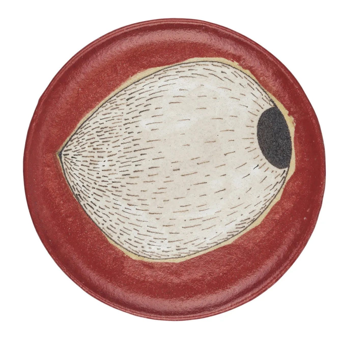 Piatto rosso Segni