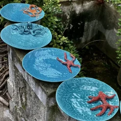 Piatto rotondo con Octupus