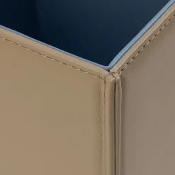 Picasso Cestino Silk Beige e Cielo Blue