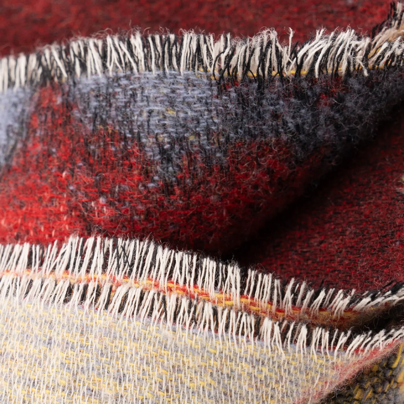 Plaid Jacquard Bliss in Lana Merino e Cashmere di Draga&Aurel