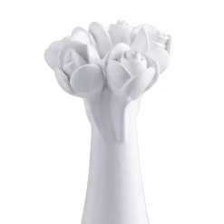 Portacandela Le Fiorite Bianco