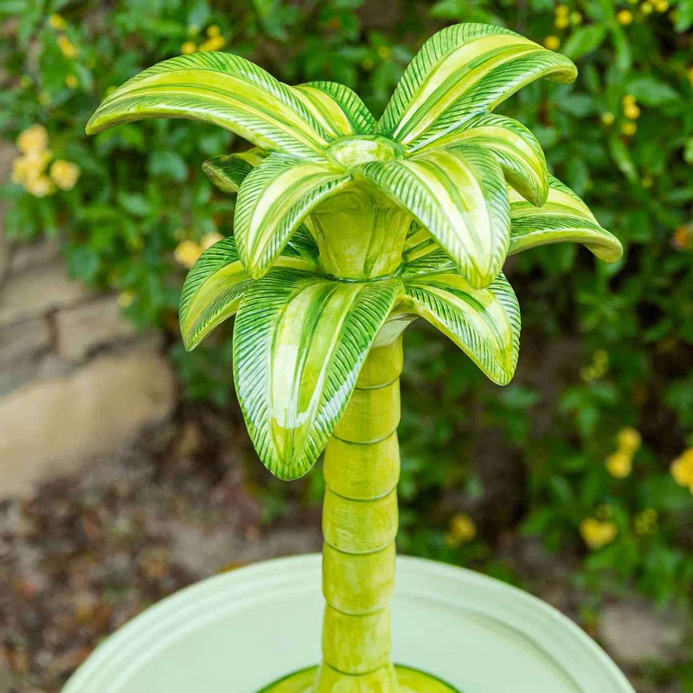 Portacandele in ceramica Saint-Tropez