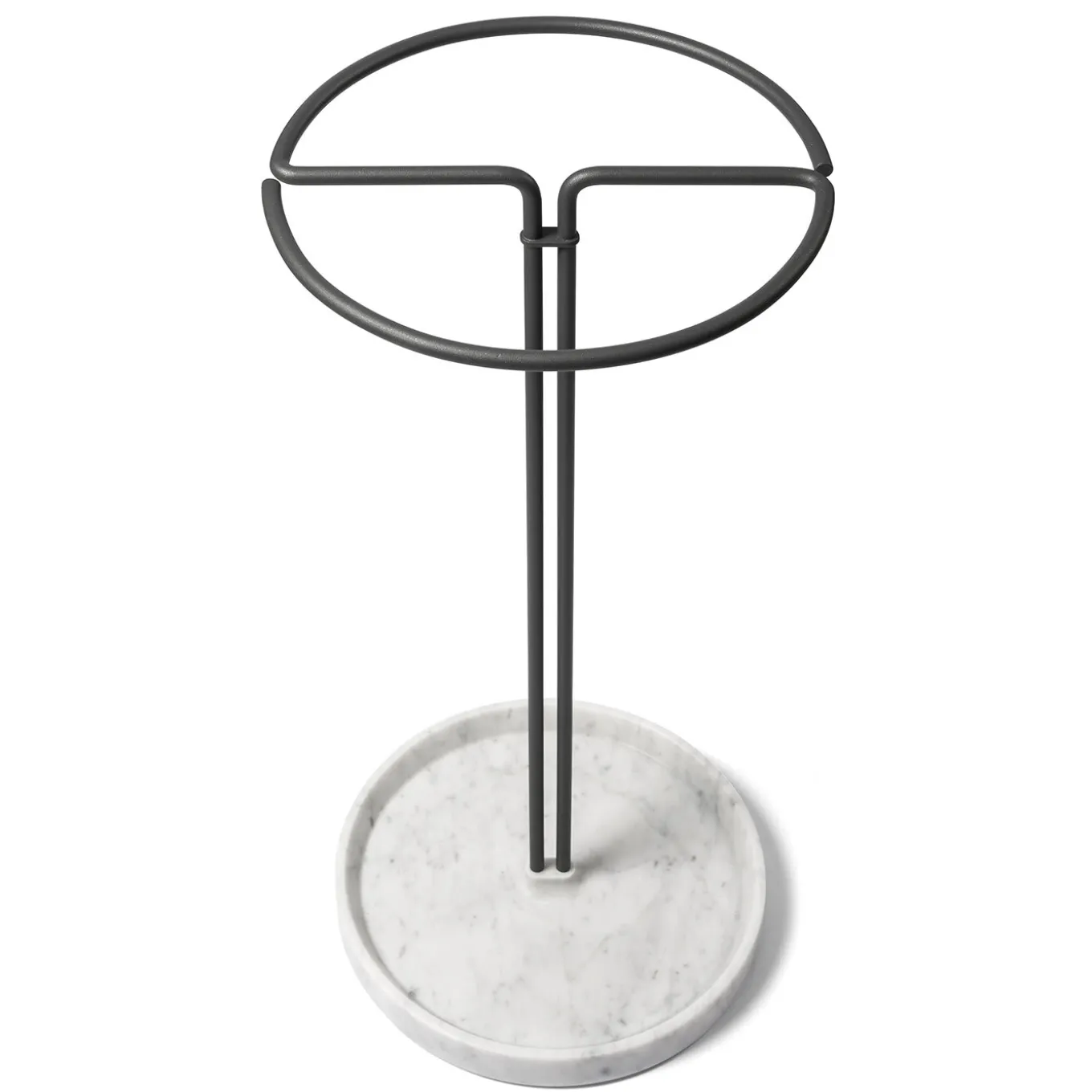 Portaombrelli Pietra L07 in marmo Bianco Carrara di Piero Lissoni