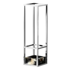 Portaombrelli Pluvio in acciaio inox con inserti in corno
