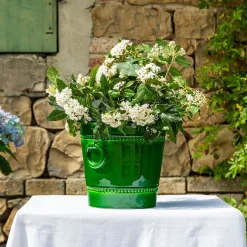 Portavaso decorativo Seau À Glace verde