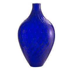 Samarcanda Vaso decorativo alto Balloton blu