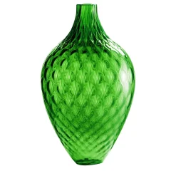 Samarcanda Vaso decorativo alto Balloton verde pino
