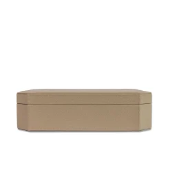 Scatola Del Monte in pelle Beige Tamarone