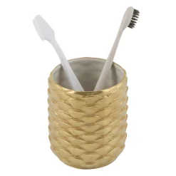 SCATOLA IN COTONE PAVONE - ORO