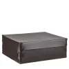 Scatola in pelle Snob Chocolate