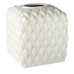 SCATOLA PER FAZZOLETTI DI CARTA BLACK TIE - BIANCO