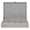 Scatola per orologi Prestige in pelle marrone