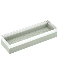 Scatola rettangolare lunga intrecciata a mano Febe