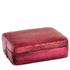 SCATOLA RETTANGOLARE PORTOFINO PICCOLA - ROSSO