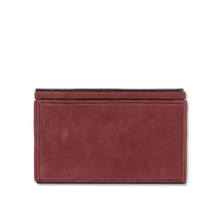 Scatola Stingray in pelle Nubuck Rosso Persiano