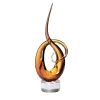 Scultura arancione Nodus