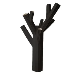 Scultura Bosco Corteccia E18/Nero