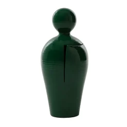 Scultura Da in Ceramica Verde