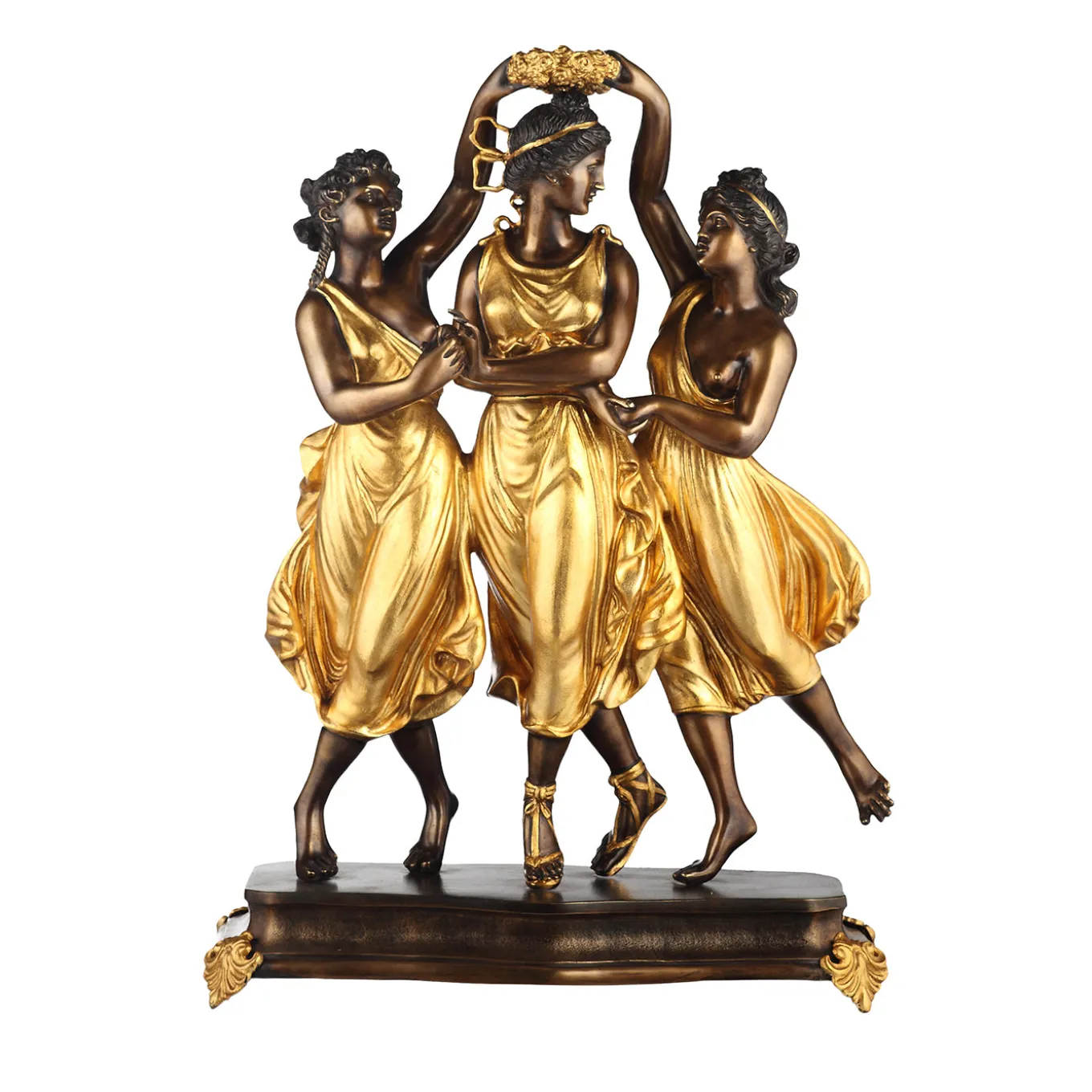 Scultura Danzatrici di Canova in bronzo