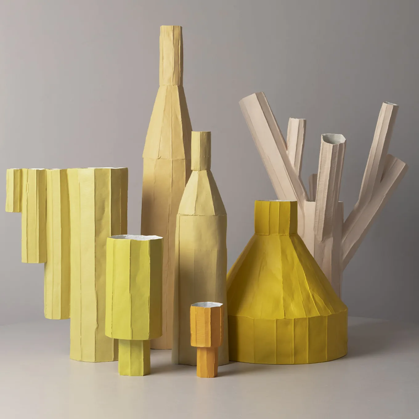 Scultura Decorativa Bosco Corteccia E8/Salmone