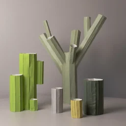 Scultura Decorativa Bosco Corteccia A2/Lichene