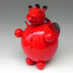 Scultura di animali paffuti