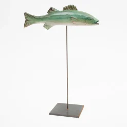 Scultura di branzino sottile
