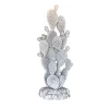 Scultura di fico d'India bianco