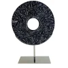 Scultura di occhi neri