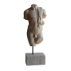 Scultura di torso maschile drappeggiato