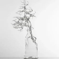 Scultura di vetro soffiato a mano Bonsai #1