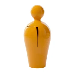 Scultura Do in Ceramica Senape