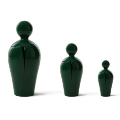 scultura Do in Ceramica Verde