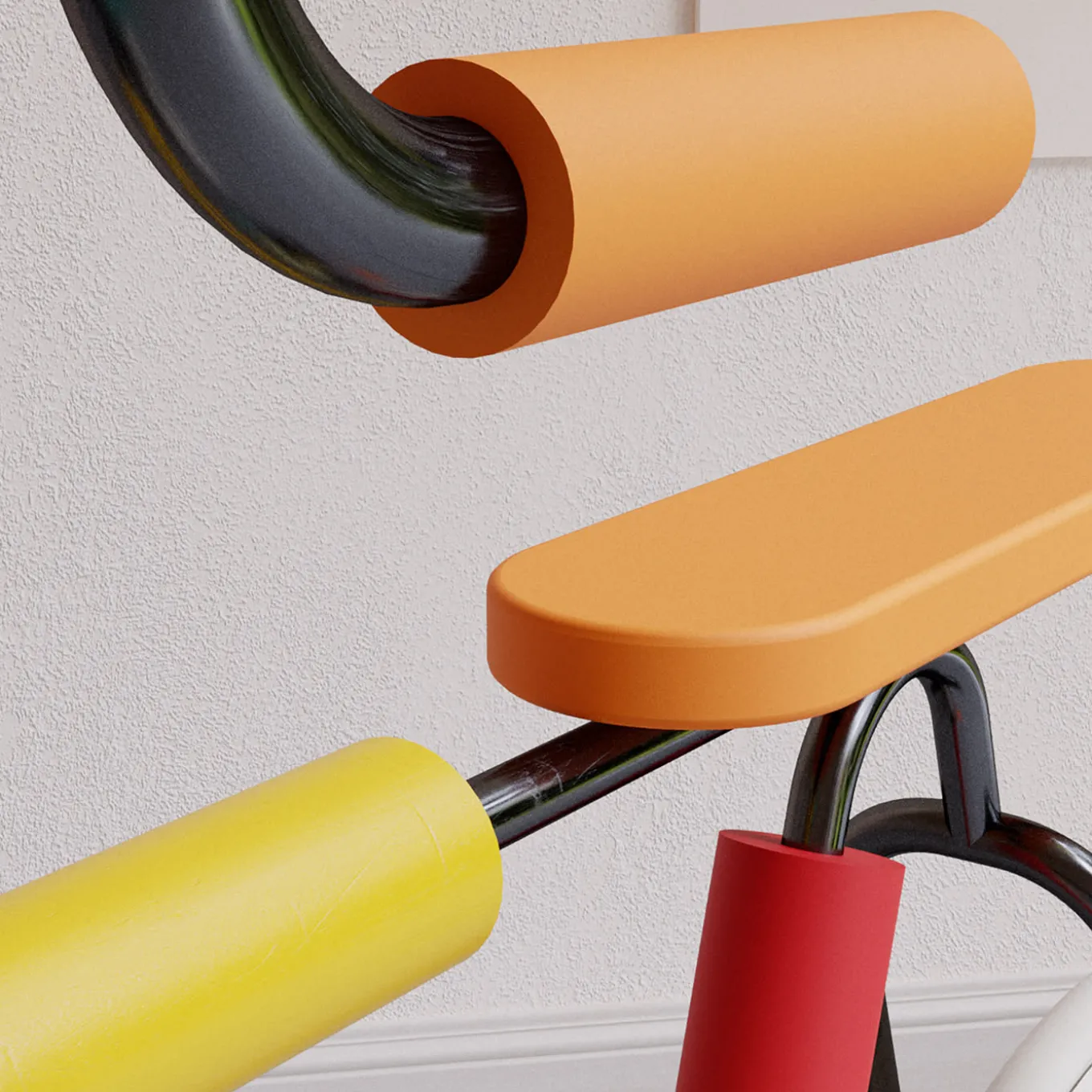 Scultura in bicicletta Morse