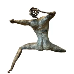 Scultura in bronzo di Ariel