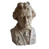 Scultura in ceramica di Beethoven