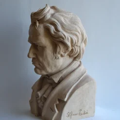 Scultura in ceramica di Beethoven