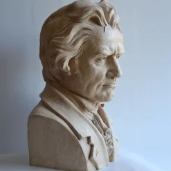 Scultura in ceramica di Beethoven